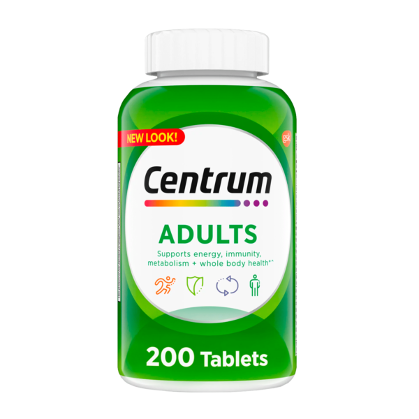 Centrum Adult Multivitamins Multivitamin_Multimineral Supplement, 200 Ct