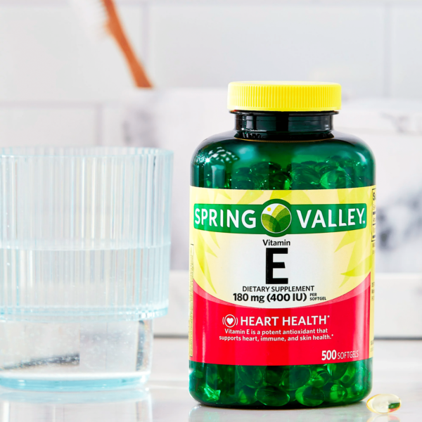 Spring Valley Vitamin E Dietary Supplement, 180 mg, 500 count - Image 4